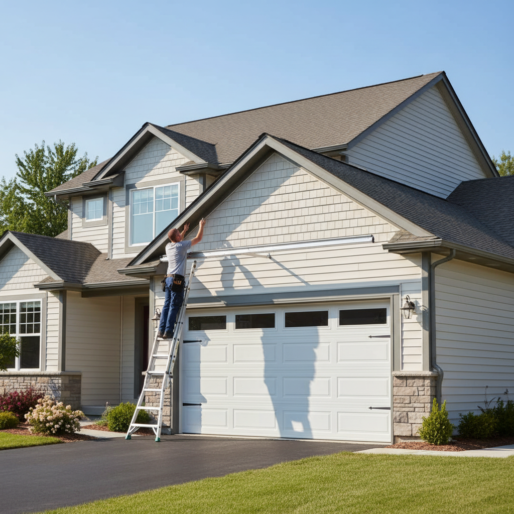 Garage door repair